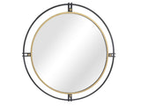 Fallon Gold/Black Wall Mirror