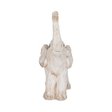 Wilmar White Small Elephant Figurine