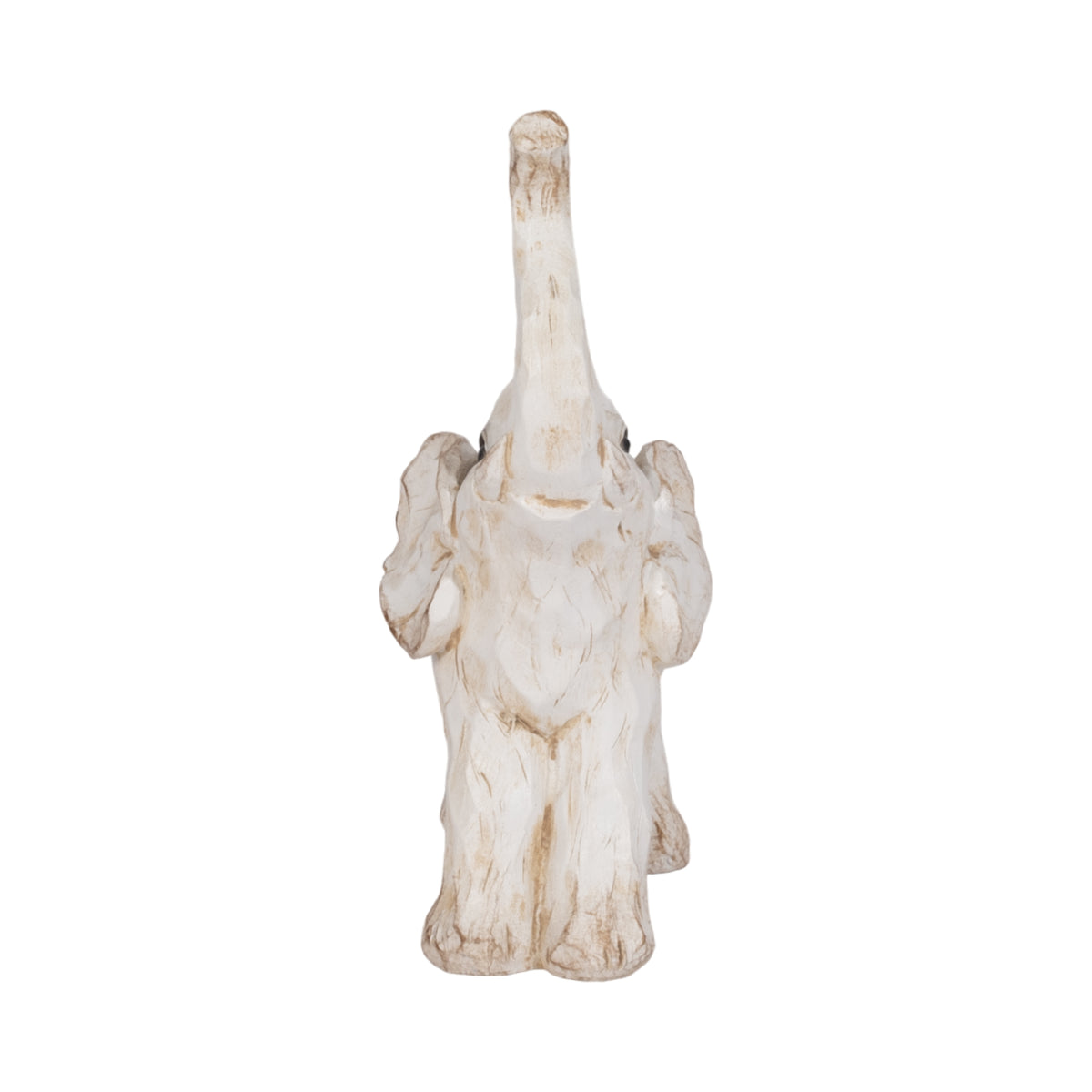 Wilmar White Small Elephant Figurine