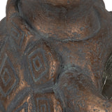 Orangetree Antique Copper Turtle Solar Orb