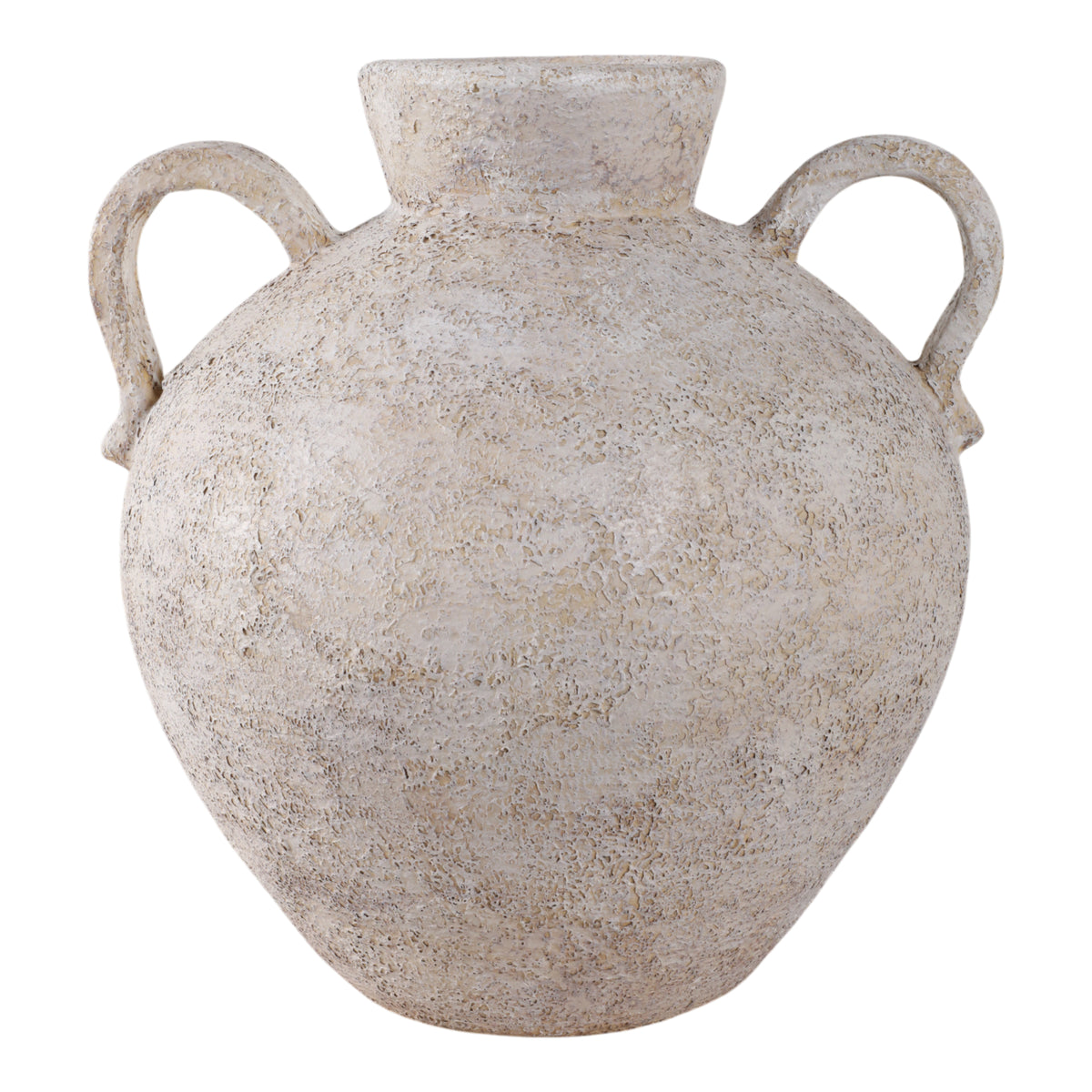 Burtonholm Ivory Terracotta Organic Jug with Handles