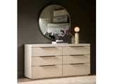 Quartz Mist/White Dresser