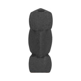 Ennisvale Black Sand Glaze Stacked Objects Taper Holder