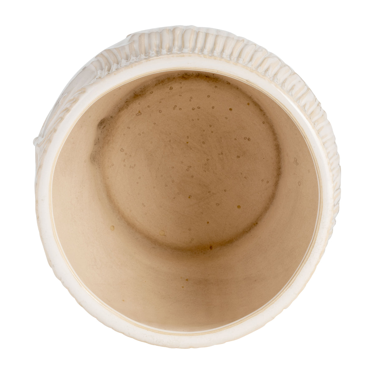 Rossmoor White Grandpa Planter