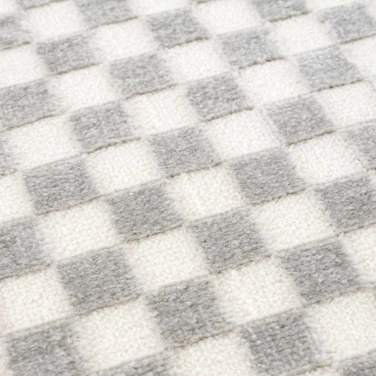 Gaiwan Cream Gray Washable Area Rug