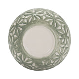 Wheeler Dark Sage Small Ceramic Daisy Vase