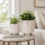 Jasperway Ivory/Tan Planters (Set of 2)