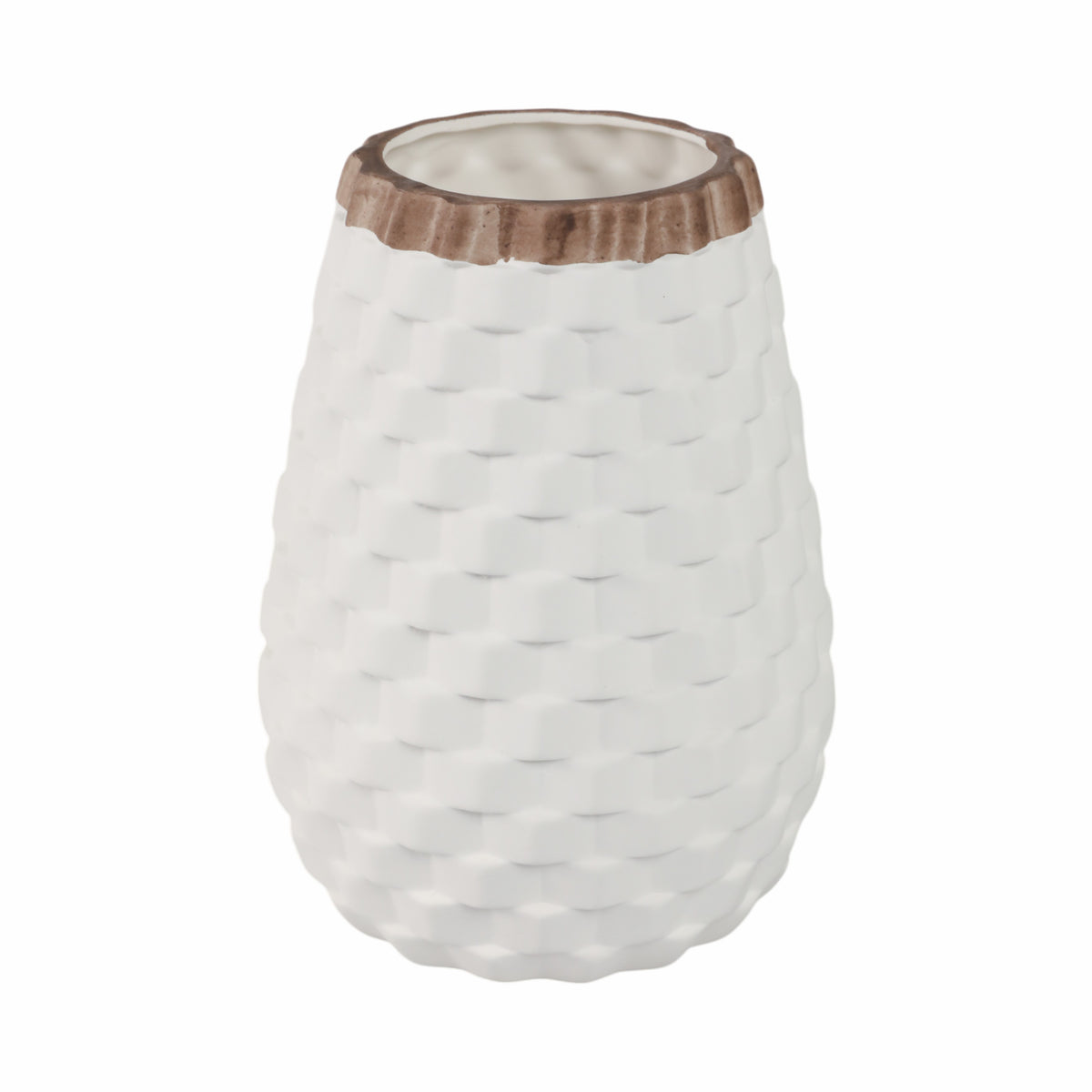 Gortonrun White Vase