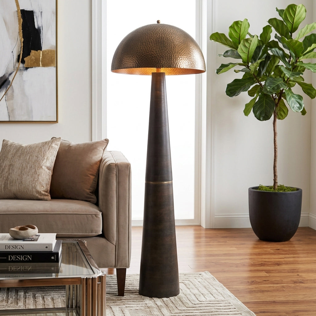 Gaigeham Black/Gold Lamp