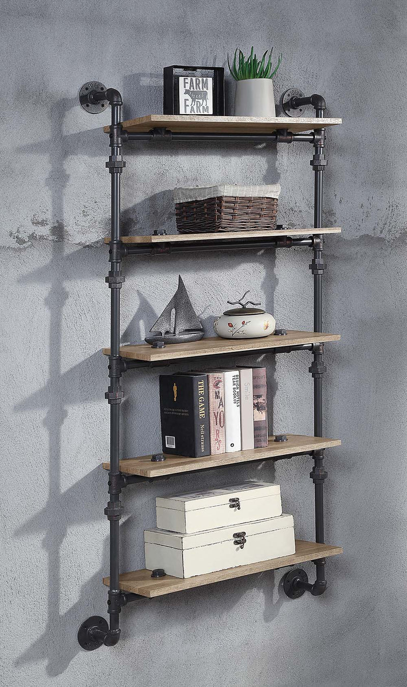 Brantley Wall Rack w/5 Shelves - Ornate Home