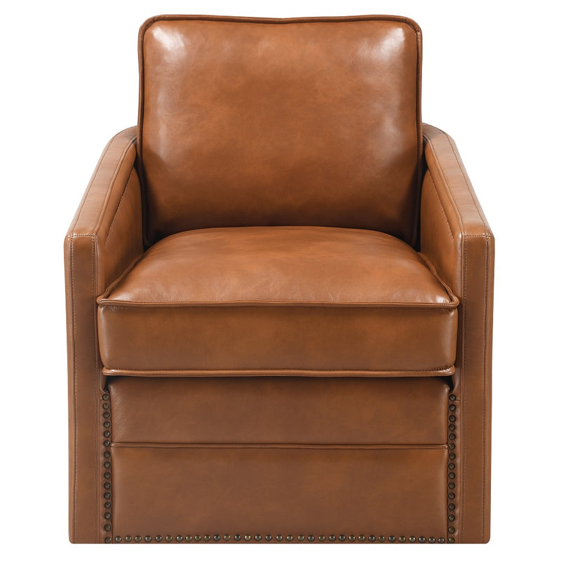 Rocha Brown  Swivel Chair W/Glider - Ornate Home