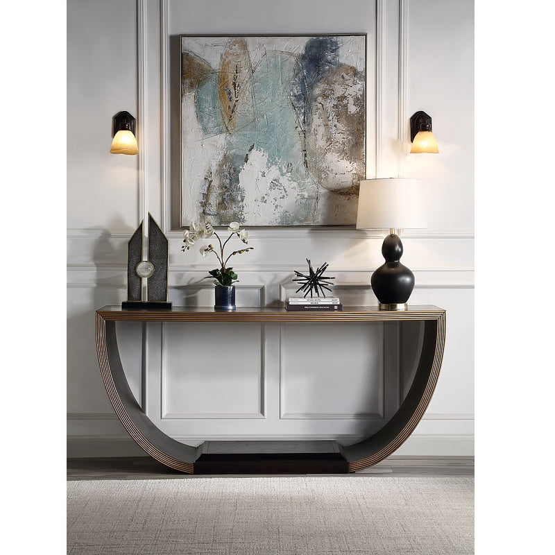 Maceo Black Console Table - Ornate Home