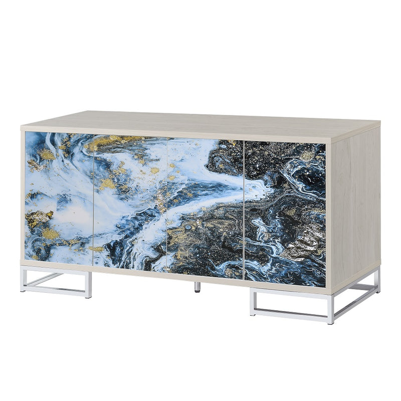 Panti Blue Console Cabinet - Ornate Home