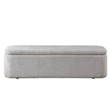 Orane Gray Bench w/Storage