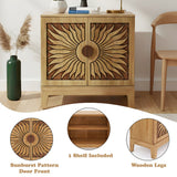 Lola Natural Oak Cabinet