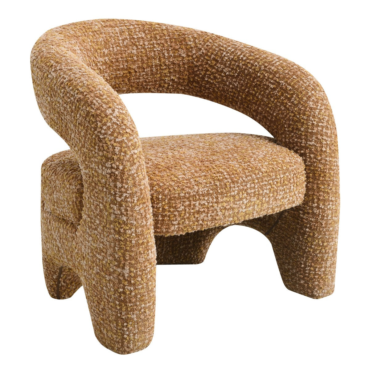 Pelia Orange Accent Chair