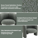 Pemba Green Accent Chair