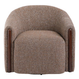 Ballona Brown Accent Chair W/Swivel