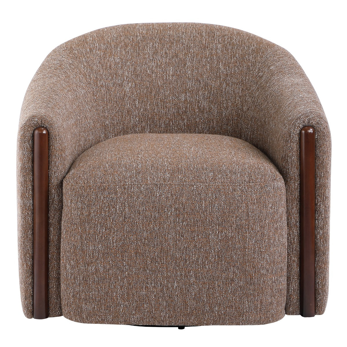 Ballona Brown Accent Chair W/Swivel