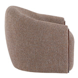 Ballona Brown Accent Chair W/Swivel