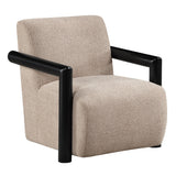 Jetta Latte/Black Accent Chair