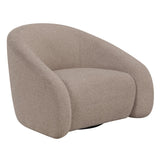 Zoey Latte Accent Chair w/Swivel