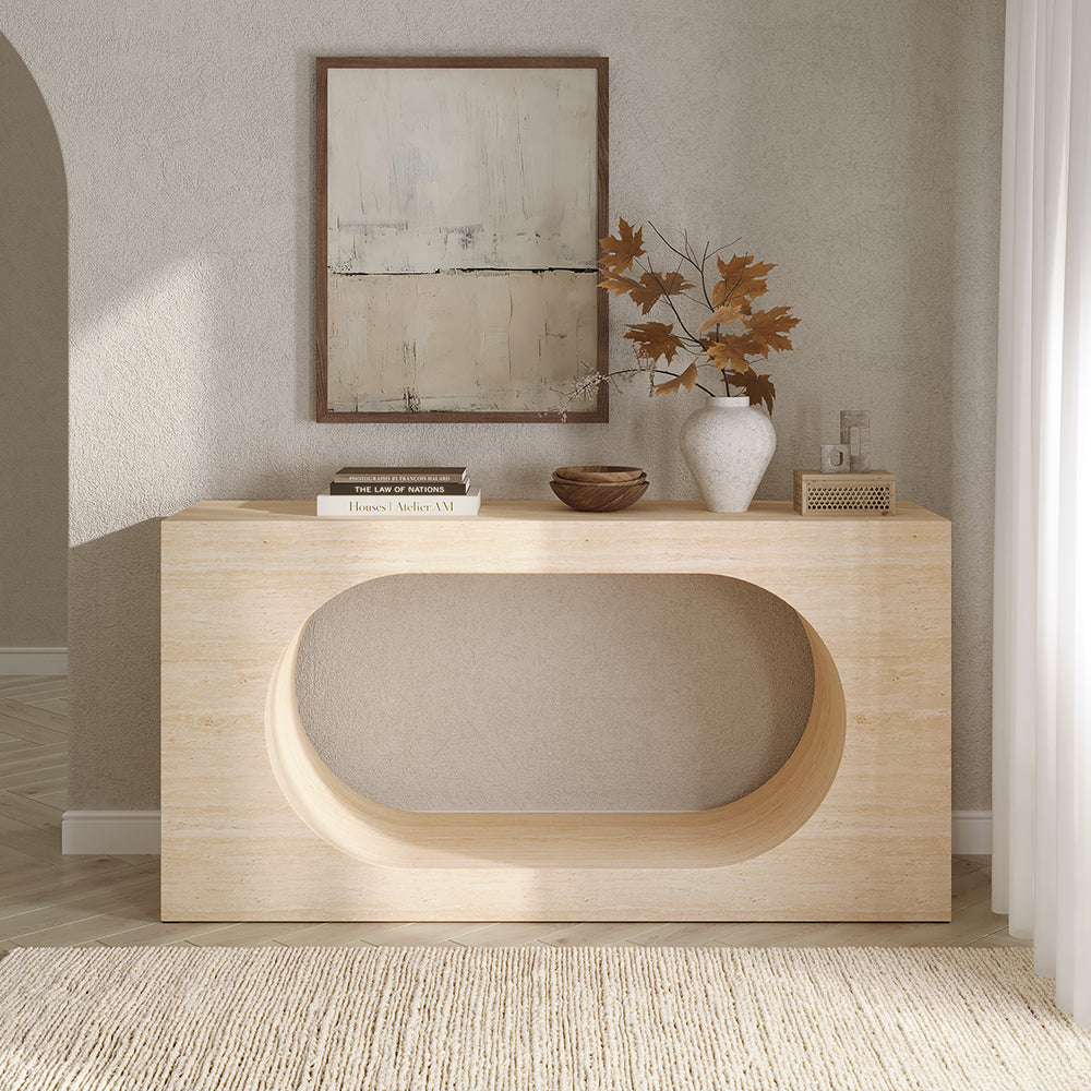 Inca Beige Console Table
