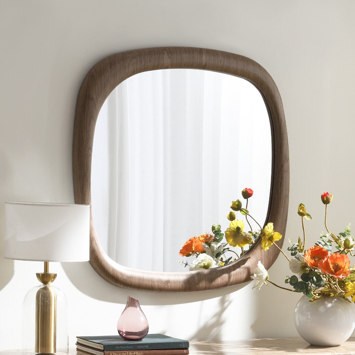 Markku Oak Aceent Mirror