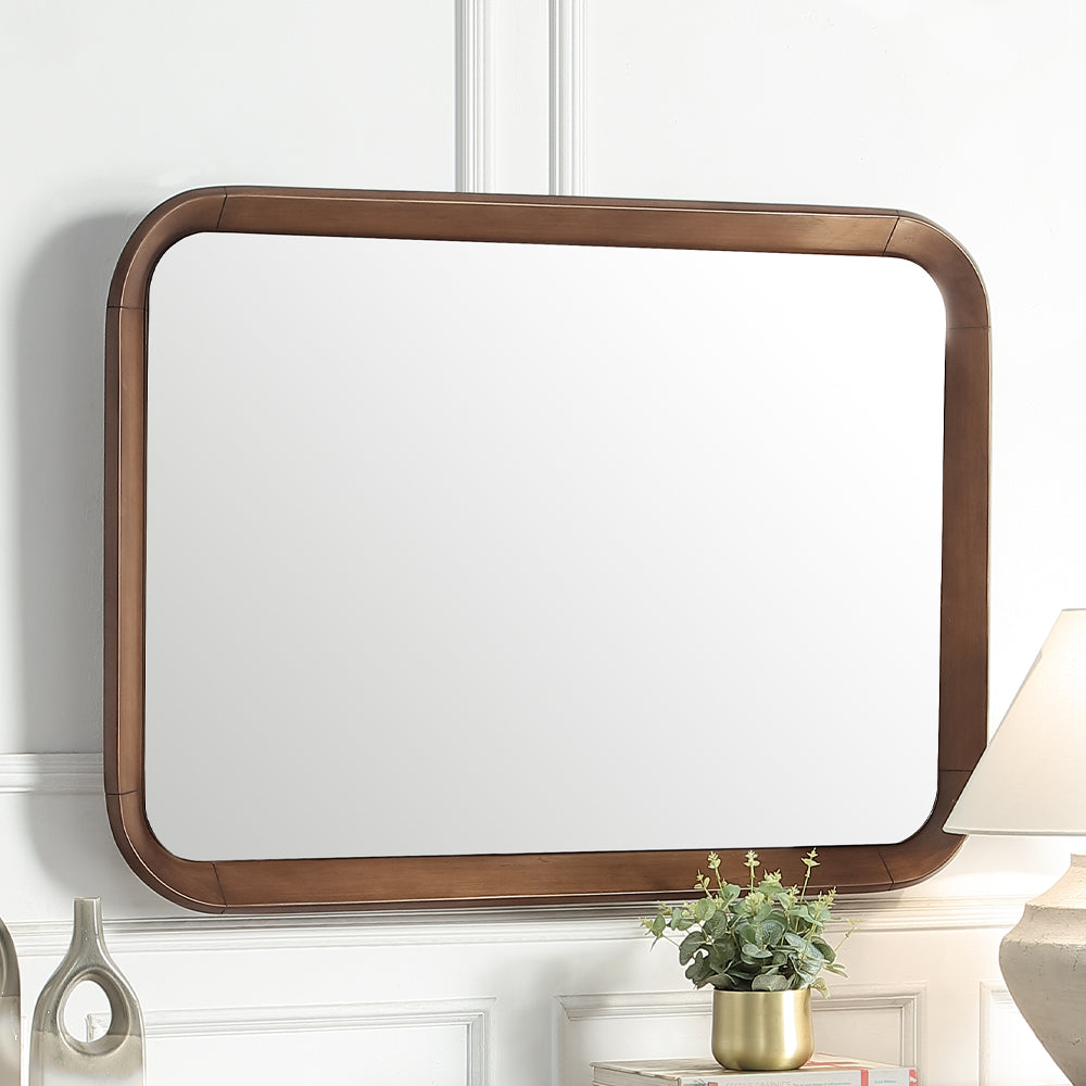 Harvey Walnut Accent Mirror