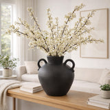 Burtonholm Black Vase - 18763-02EC