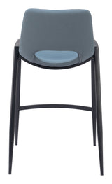 Desi Azure Gray Counter Stool (Set of 2)