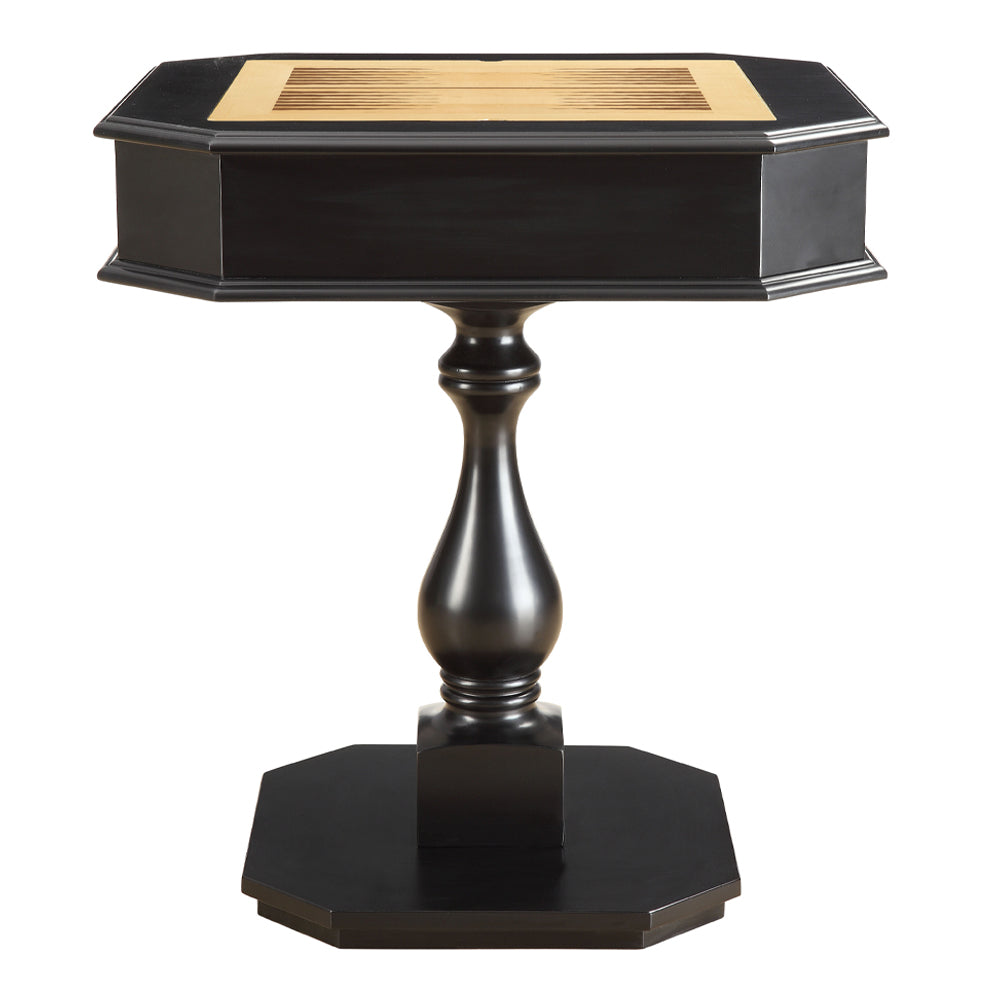 Bishop Black Game Table