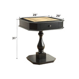 Bishop Black Game Table