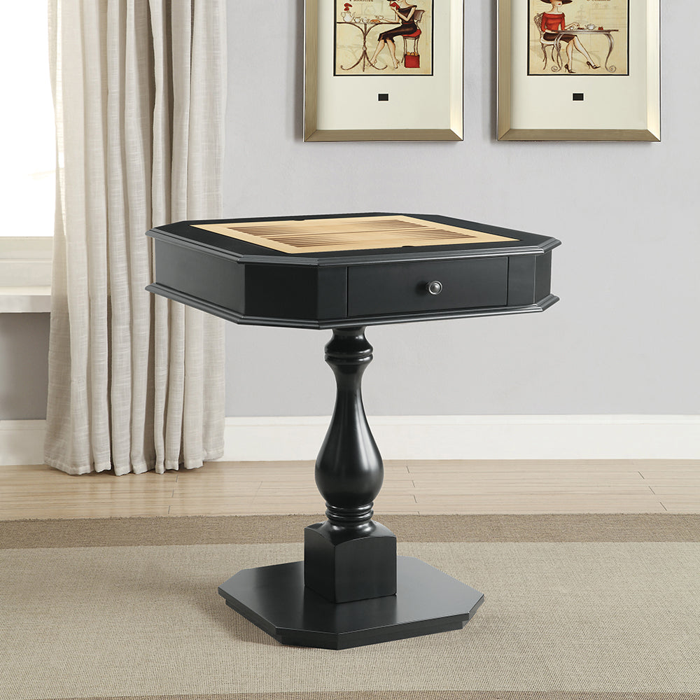 Bishop Black Game Table