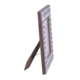 Oceano Blue/White Small Teardrop Inlay Frame