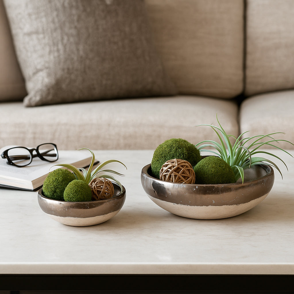 Danforthmill Gray Bowls (Set of 2)