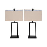 Hedleyhaven Black Lamps (Set of 2)