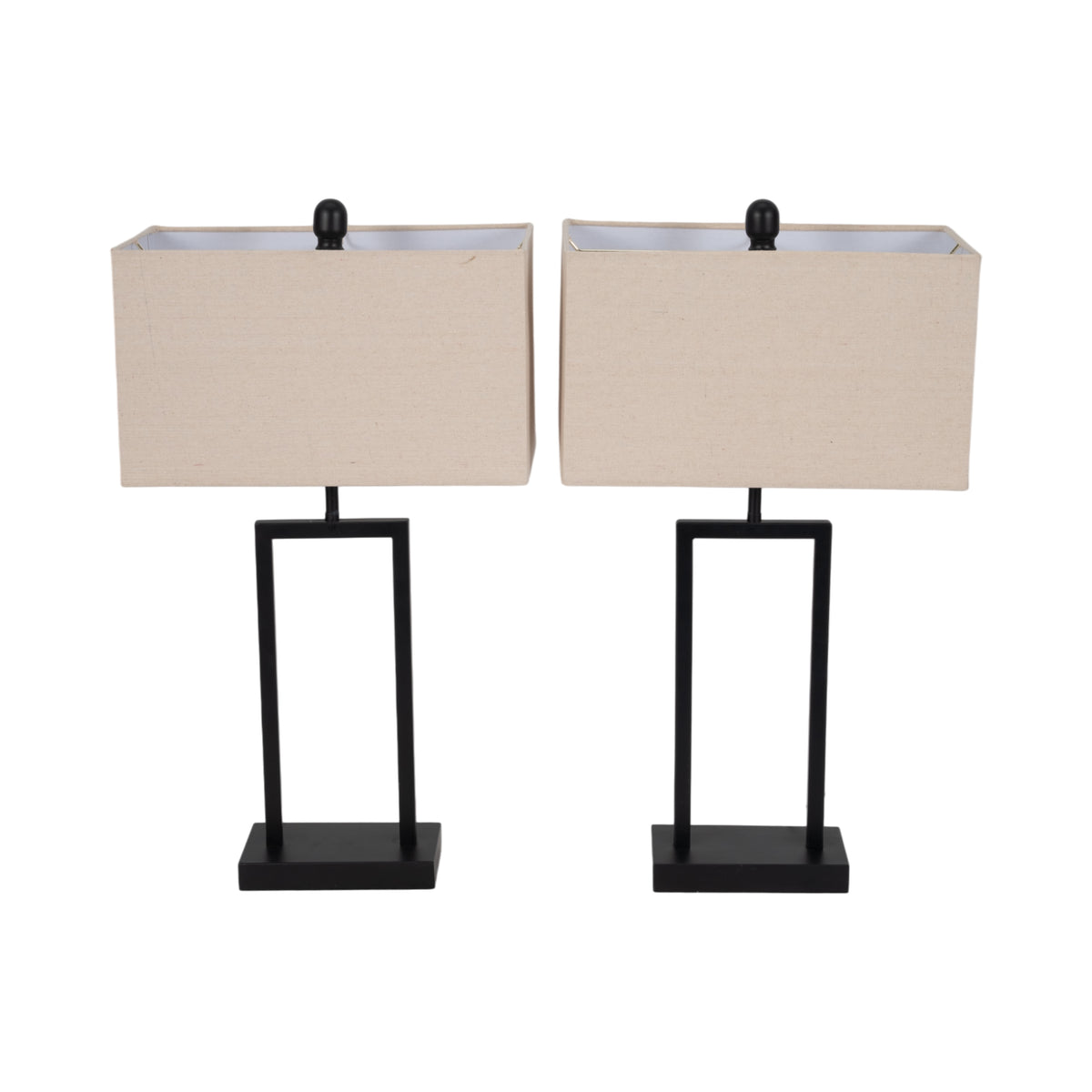 Hedleyhaven Black Lamps (Set of 2)