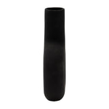 Bradys Black Dolomite Open Cut Vase