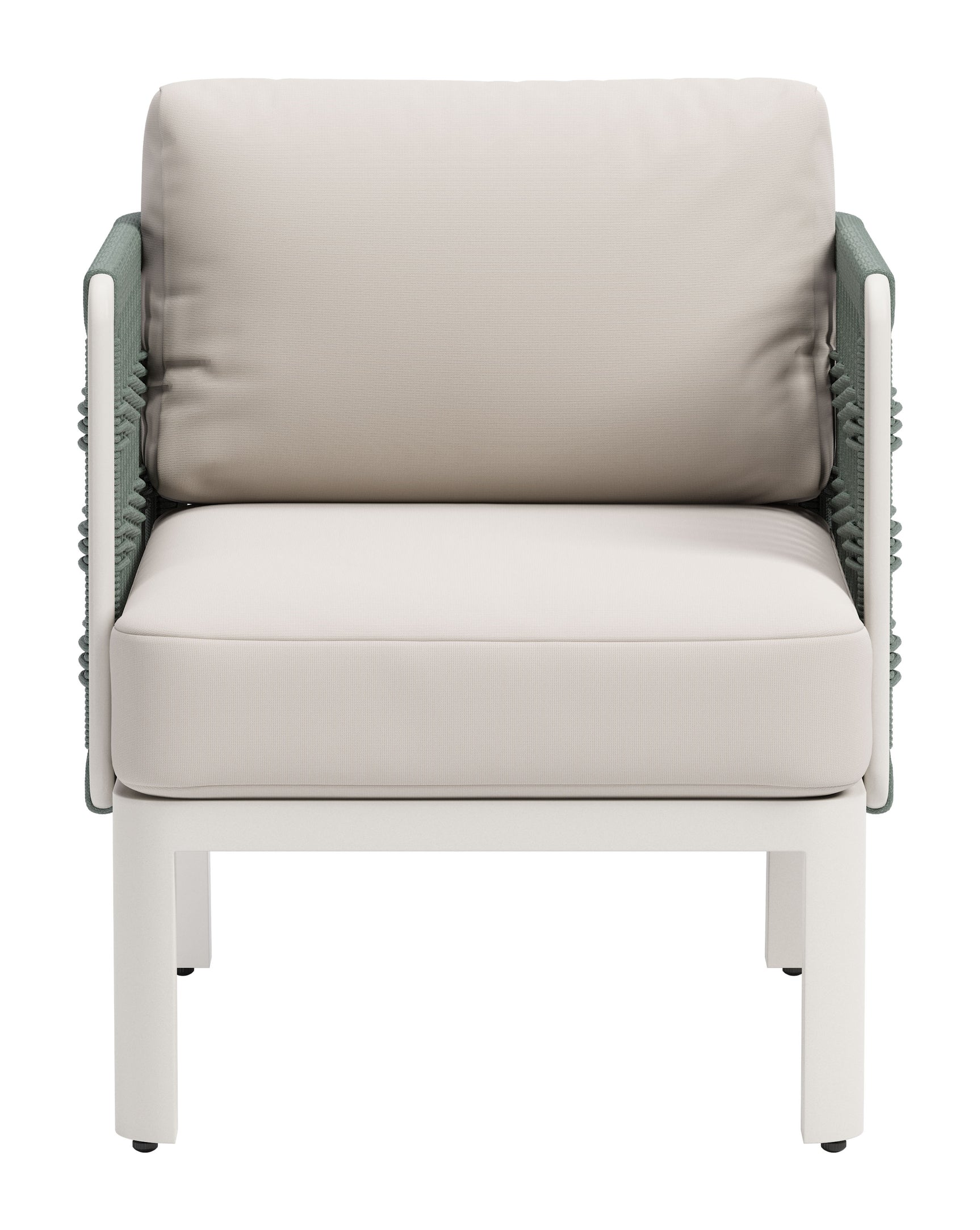 Bridgehampton White Armchair