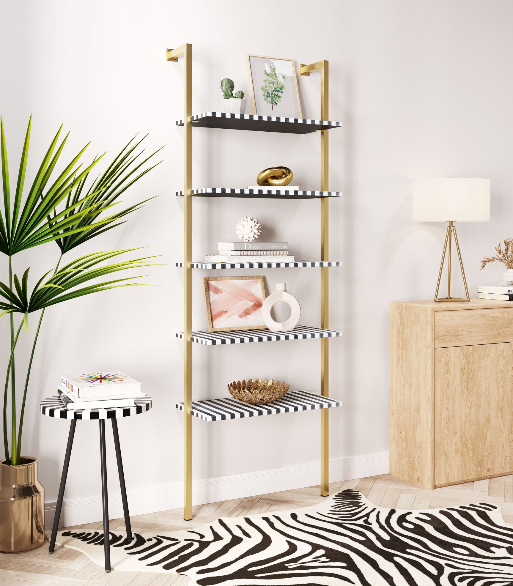 Zebra Multicolor Shelf