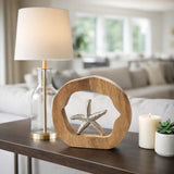 Brysondale Brown Starfish in Round Decor