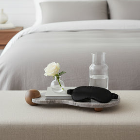 Greysonwood Tan/Brown/Ivory Tray