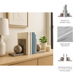 Elmo Tan Morchana Ball on Base Bookends (Set of 2)