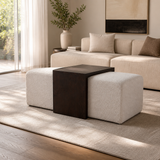 Drydenford Ivory/Brown Bench