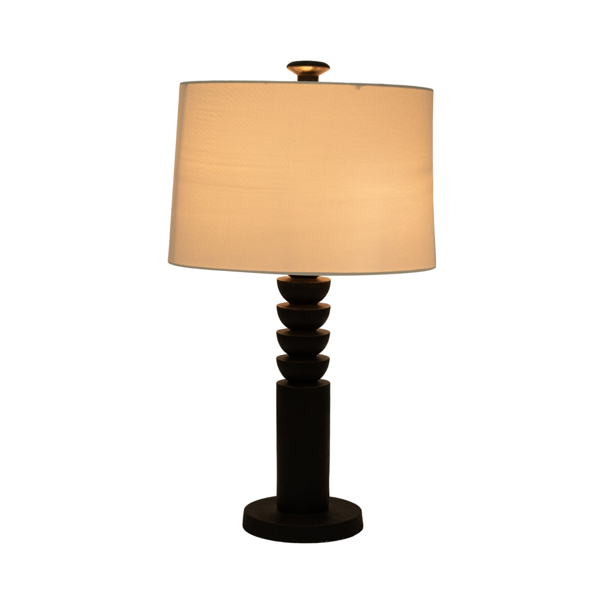 Faltonwind Black/White Lamp