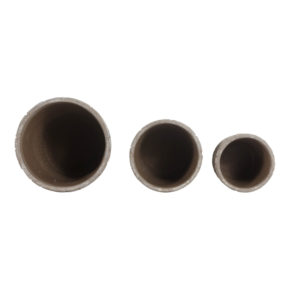 Houstonhaven Gray/Ivory Planters (Set of 3)