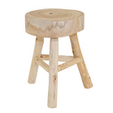 Marcwell Ivory/Tan Stool