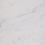 Cerritos White Banswada Drink Table with Marble Top