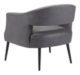 Berkeley Vintage Gray Accent Chair